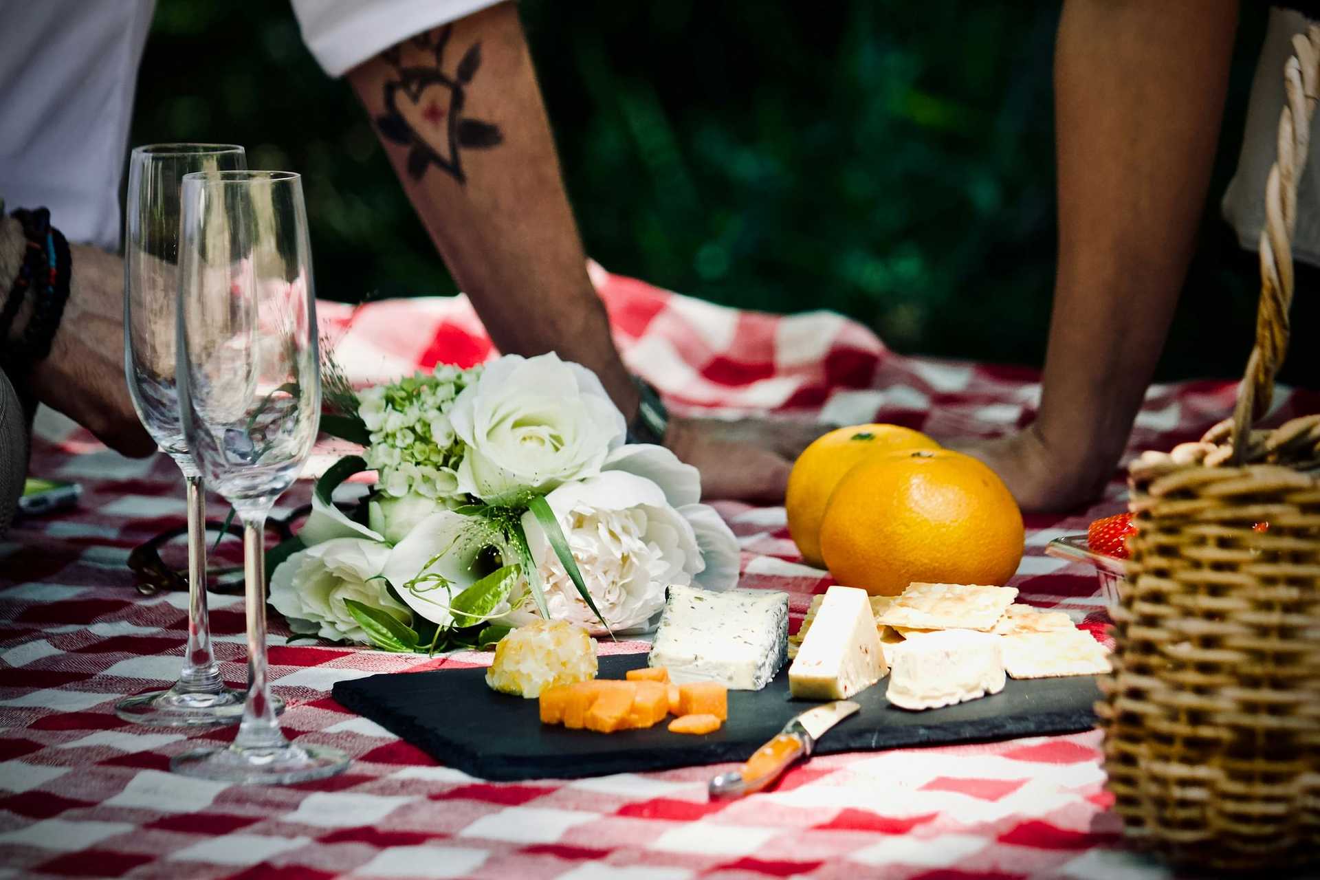 Outdoor Picnic Spread